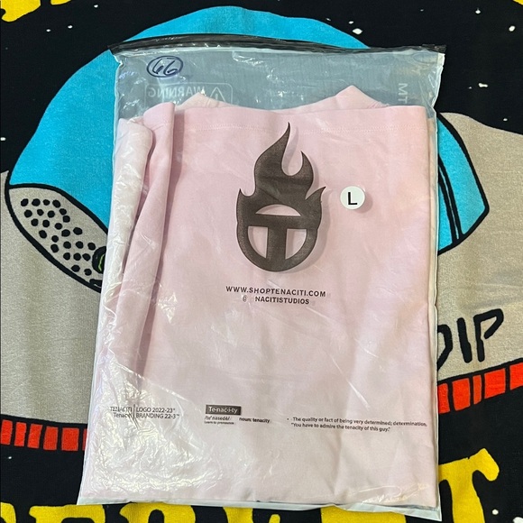 Tenaciti Studios Men's Pink Short Sleeve Tee - Picture 12 of 12